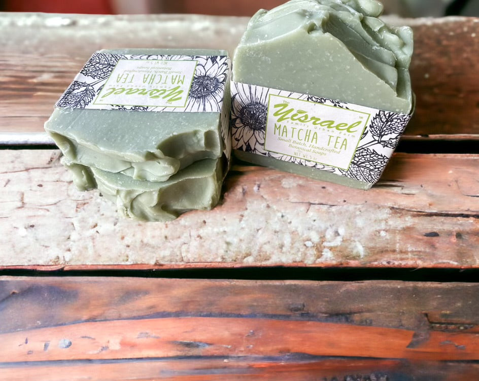 Matcha Tea with Shea Butter Handcrafted Soap Bar
