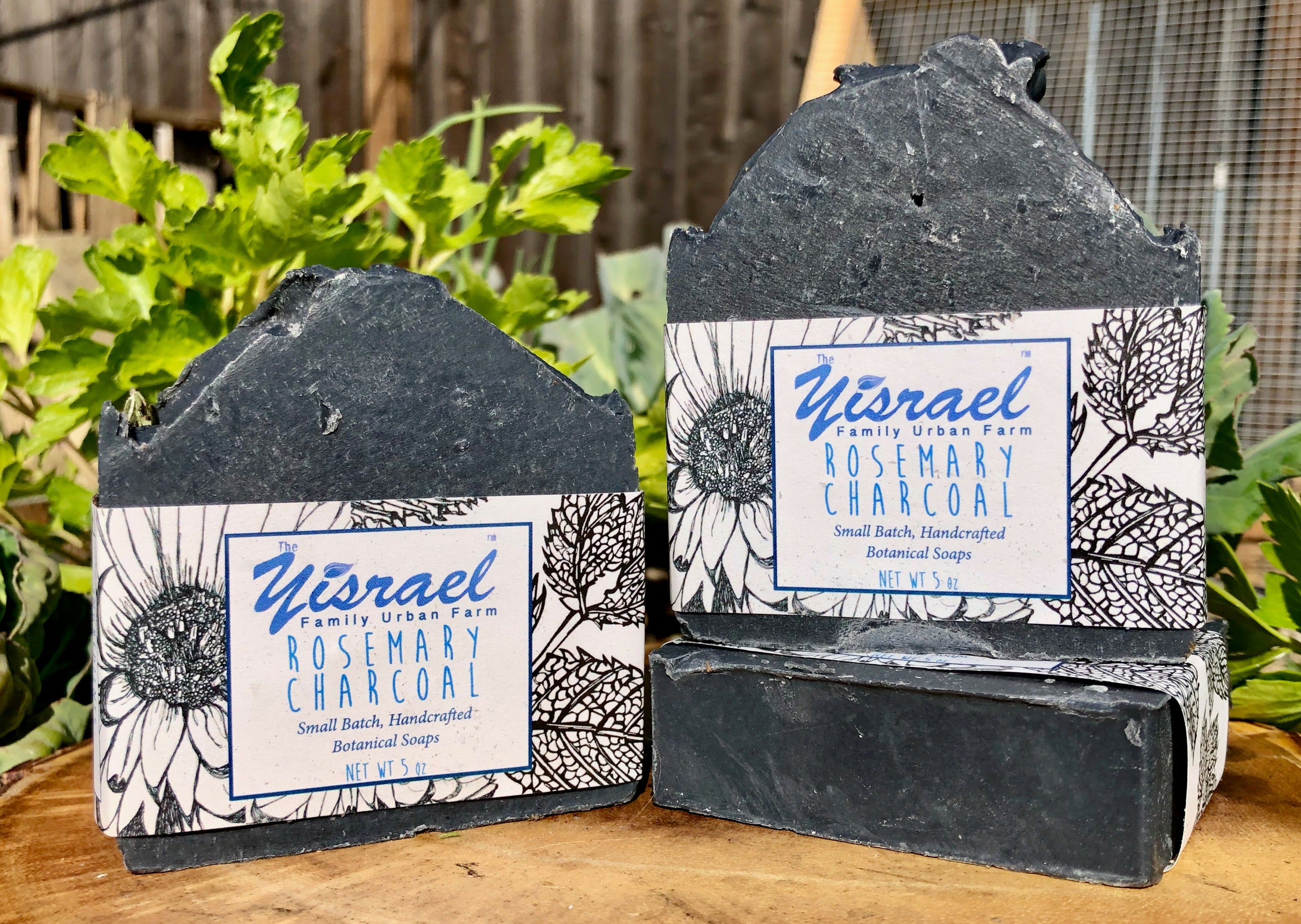 Rosemary Charcoal Handcrafted Soap